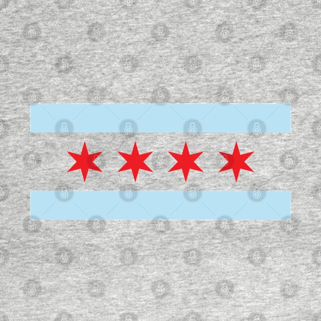 Chicago Flag by SolteraCreative